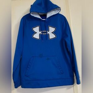 Under Armour Royal Blue Hoodie with Logo